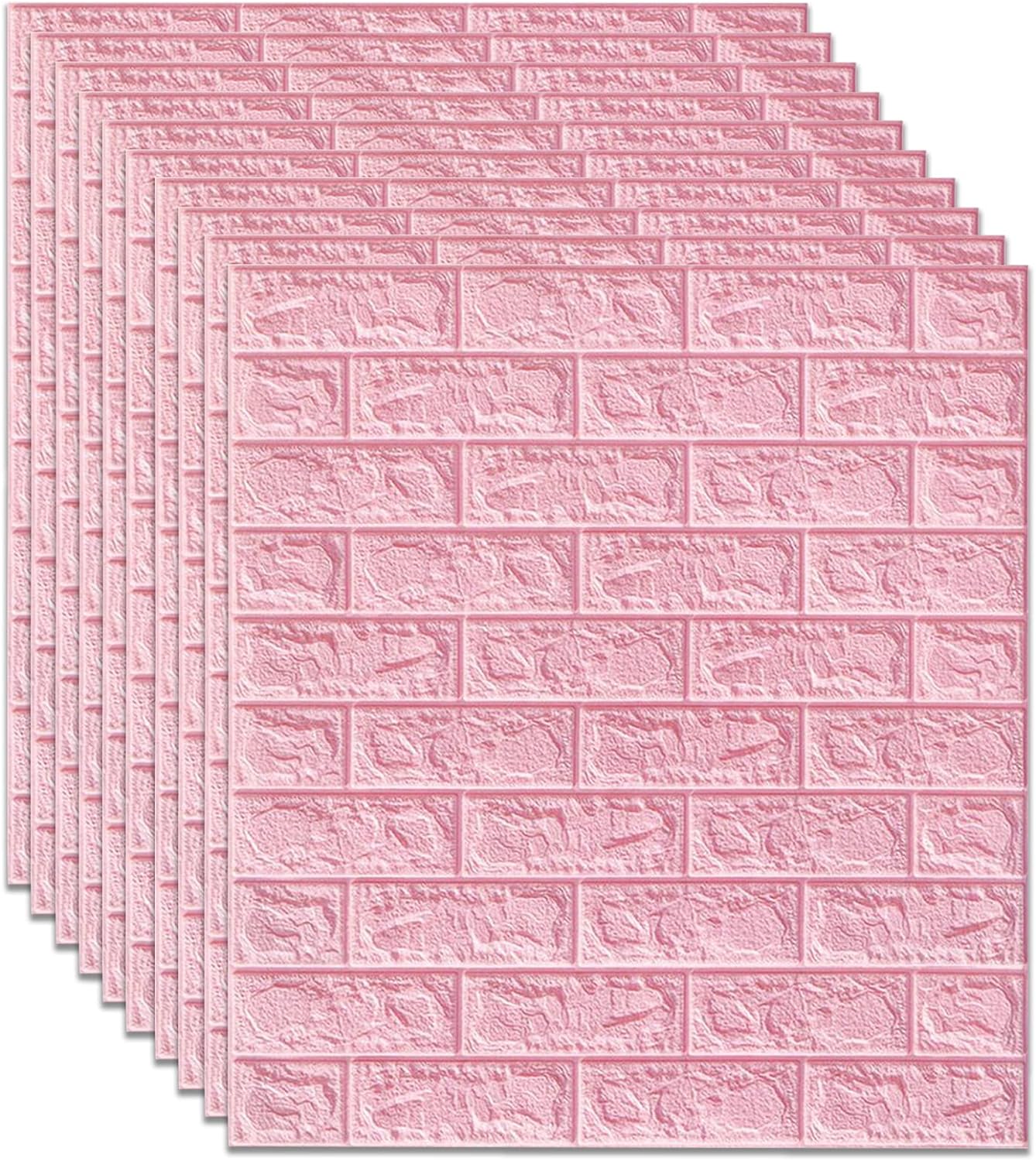 Carta da Parati 3d adesiva 70cmx77cm effetto mattone