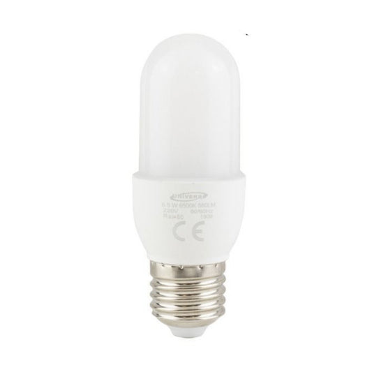 Lampadina LED E27 6.5W, 580 Lumen, Luce Naturale 4000K, Risparmio Energetico, Set da 5 Pezzi – Modello C38-N