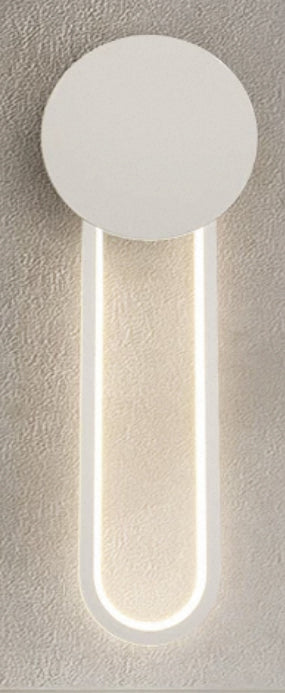 TEKHOME Applique da Parete LED Moderna 14W, Lampada da Parete Bianca Design Decorativo, Luce Calda 3000K 1120LM, per Camera da Letto, Soggiorno e Corridoio E23