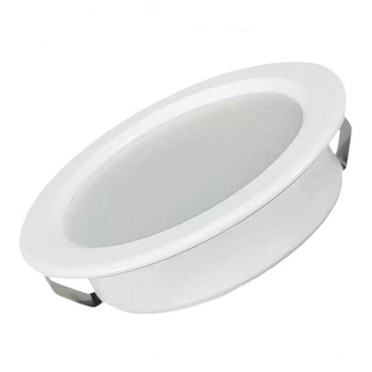 TEKHOME 3PZ Lampadina da Soffitto LED 3W Ø70mm, 240LM, CRI≥80, Alluminio+PC, IP20, Foro Ø55mm, Angolo 120°, — Bianco o Argento, 3000K/4000K/6500K P60