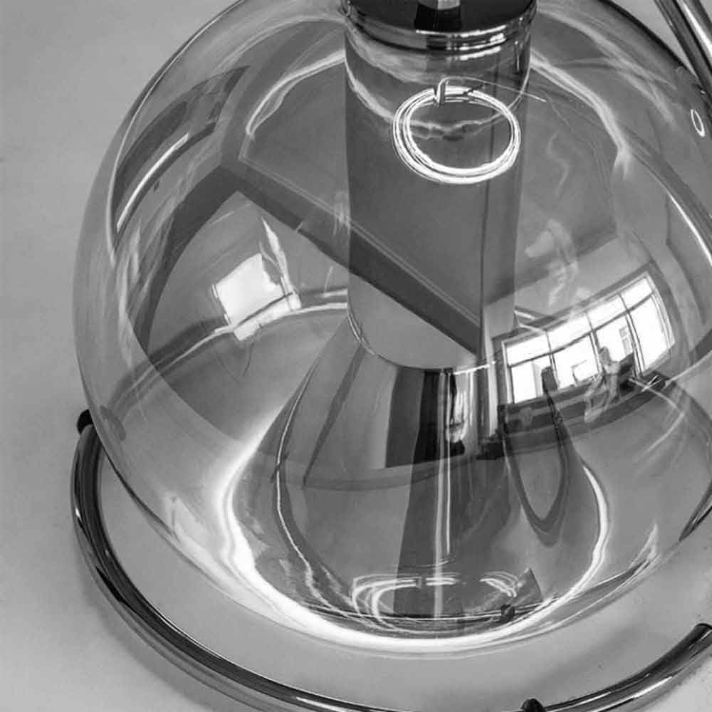 Lampadario a sospensione in vetro OBLO'LP-87