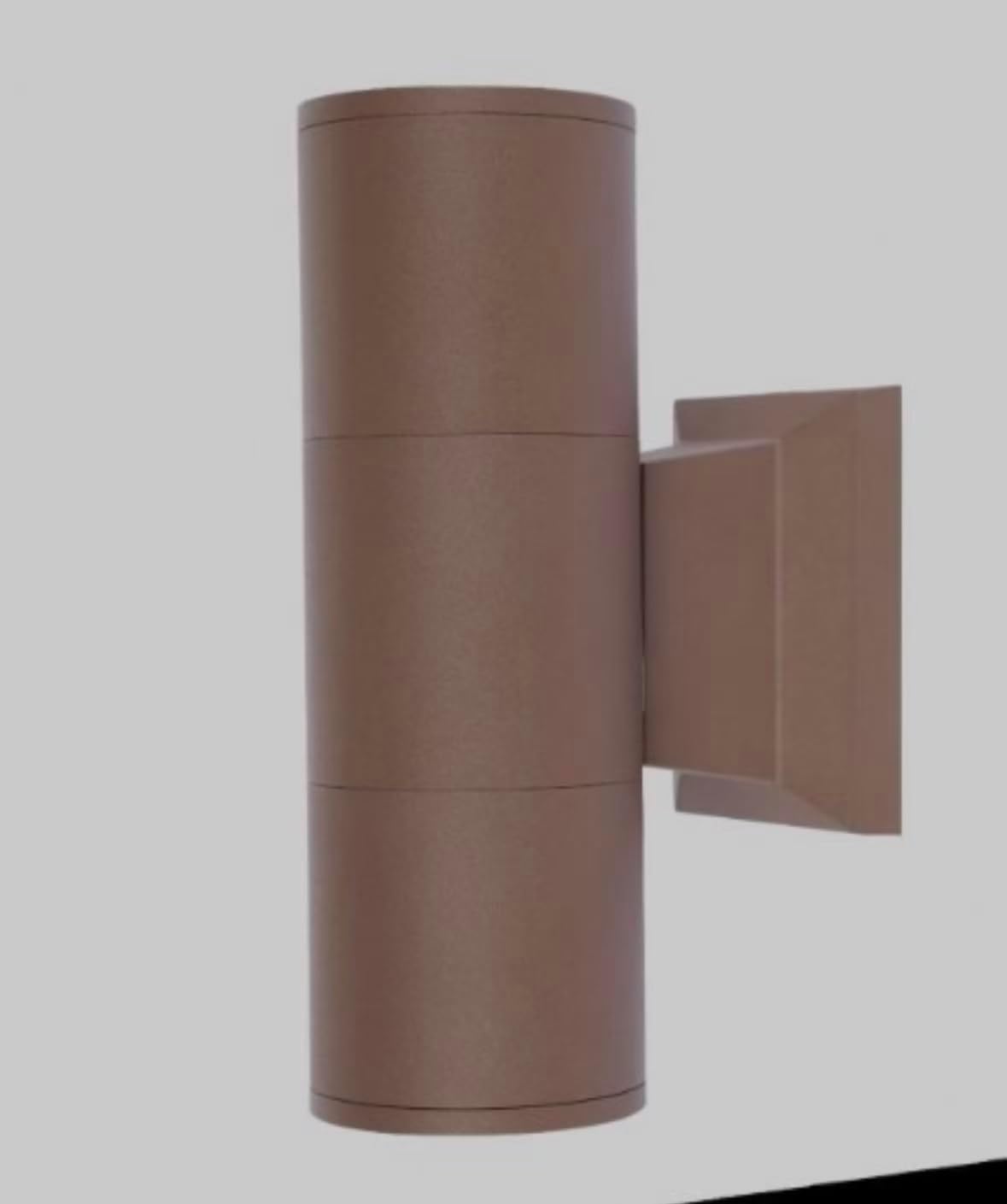 Applique da Esterno 2xGU10 IP55 – Lampada da Parete LED per Esterni a Doppia Luce su e Giù, Design Moderno in Alluminio, Impermeabile, per Facciata, Giardino o Ingresso ES01