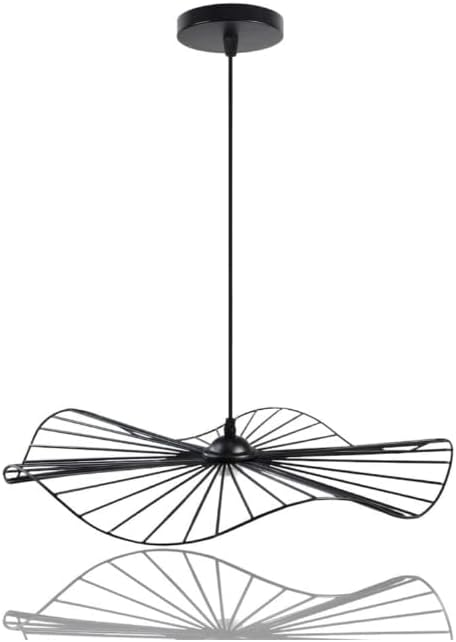 Lampadario da soffitto pendente a sospensione di forma rotonda traforato plafoniera lampada portalampada con attacco e27 arredamento casa moderno B31