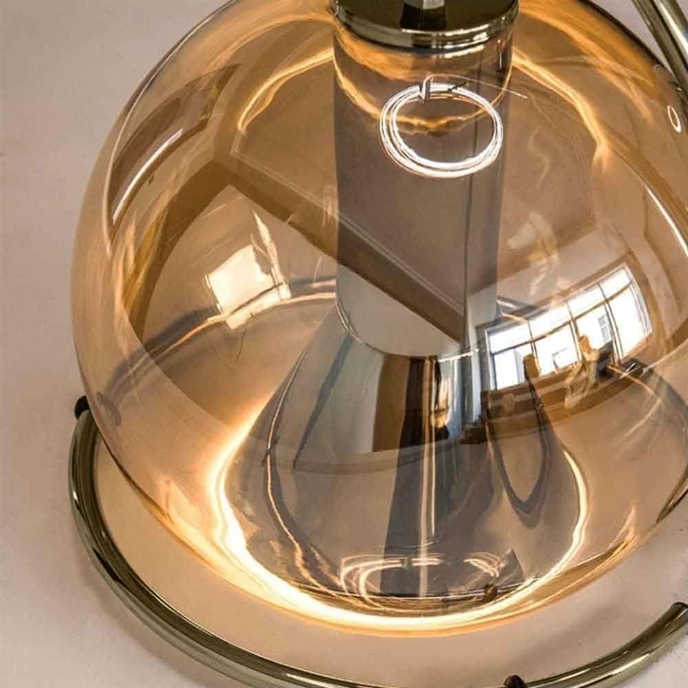 Lampadario a sospensione in vetro OBLO'LP-87