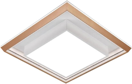 Plafoniera LED Moderna Quadrata 48W CCT 3000K-6500K, Luce Soffitto Bianco, Alta Luminosità 3840LM, Design Decorativo per Soggiorno Camera Cucina – C61-3C