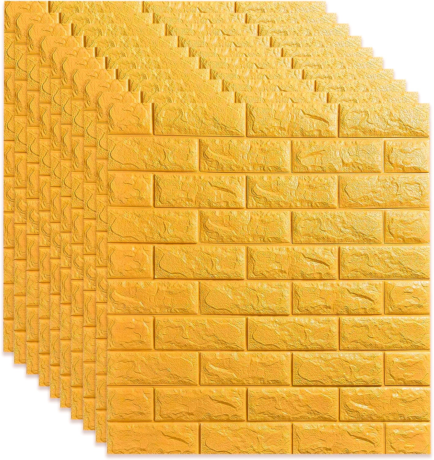 Carta da Parati 3d adesiva 70cmx77cm effetto mattone