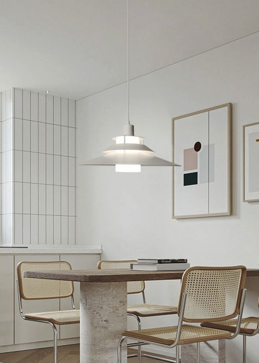 Lampadario a Sospensione E27, Design Moderno in Vetro e Ferro, Attacco E27, Altezza Regolabile 120cm, per Sala da Pranzo, Cucina, Soggiorno, LP-88