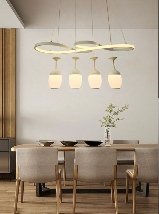 Lampadario Moderno Esagonale 68w LP-24BC