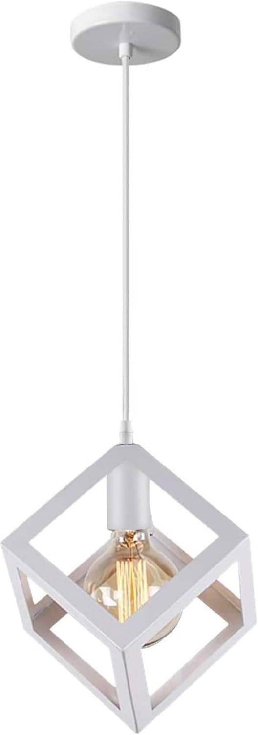 Lampadario modermo a sospensione senza lampadina E 27, in ferro stile moderno A24
