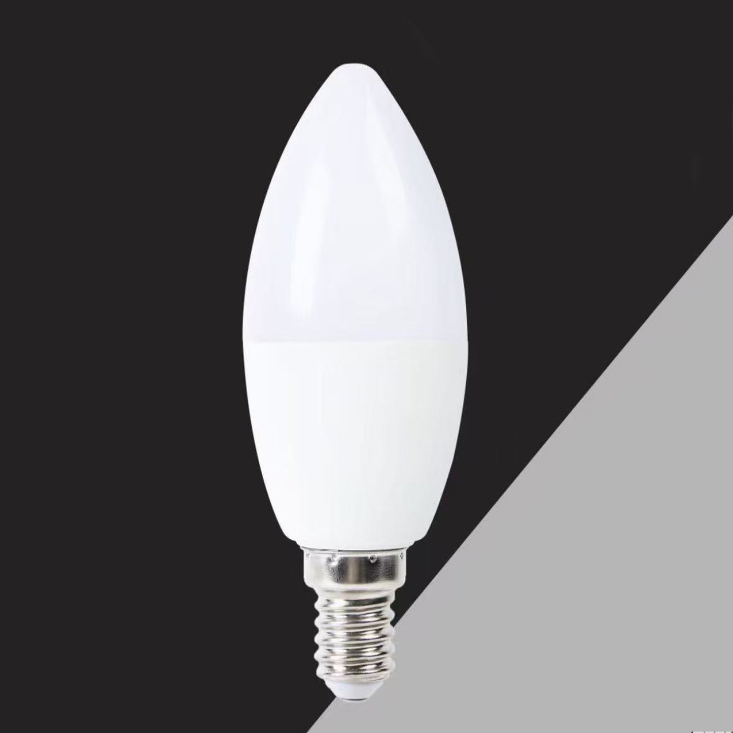 6 Pezzi Lampadina LED Candela E14 9W (≈82W) – 820 Lumen, CRI>80, 230V, Fascio 220°– 3000K/4000K/6500K C36-9
