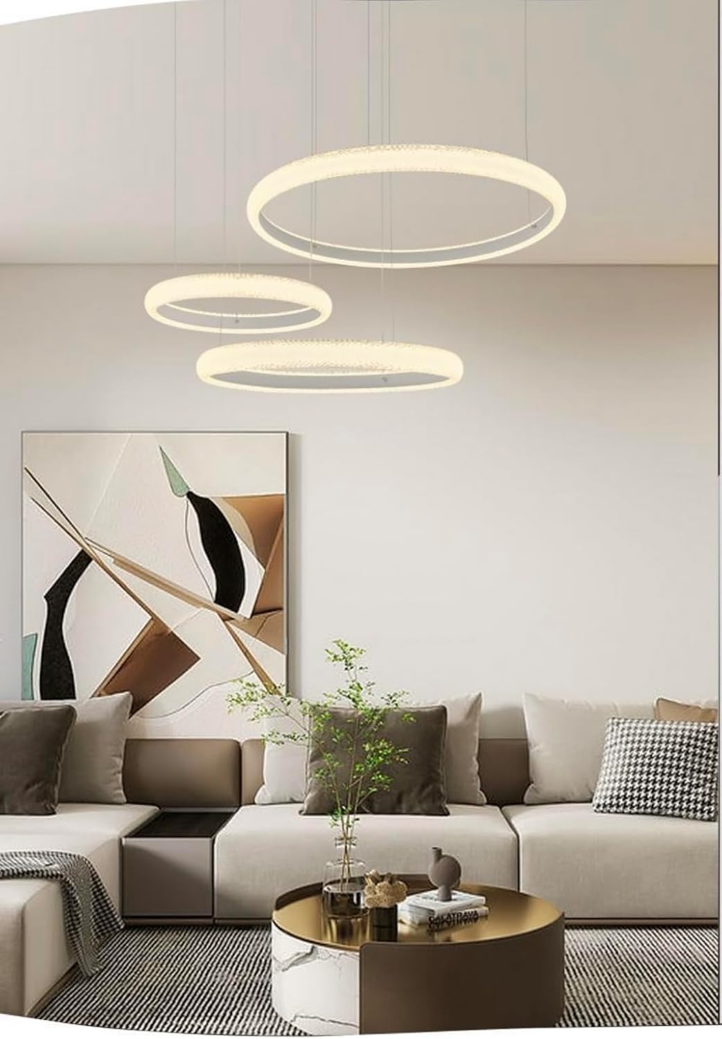 Lampadario LED Moderno Orbitale 60W LP-39