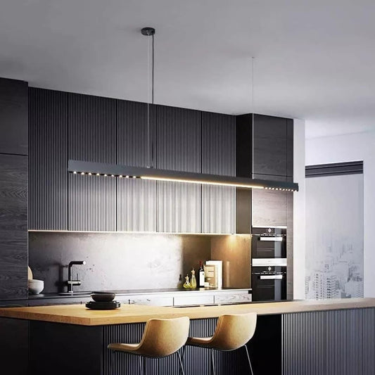 TEKHOME Lampadario led 3 colore della luce lampada a sospensione lineare 42 w A70-N3C