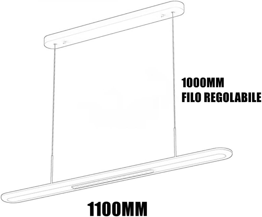 Lampadario a Sospensione LED Nuvia B80