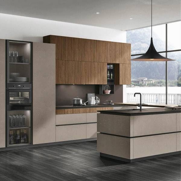 Lampadario A Sospensione Stile Contemporaneo in Metallo Decorativo Luce E27 B98