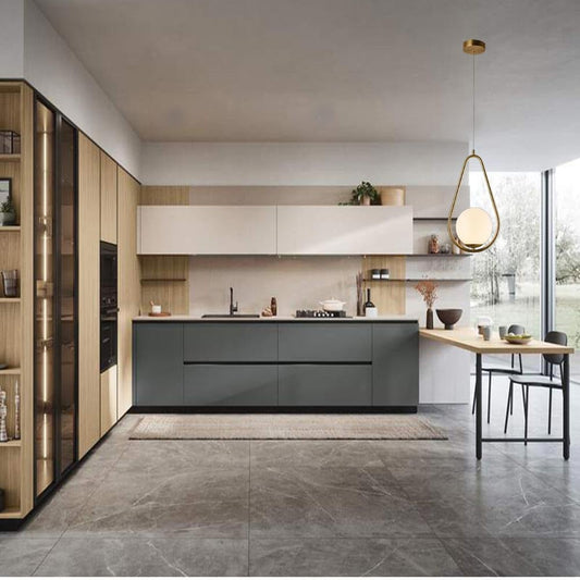 Lampadario a Sospensione Moderna G9, Attacco 1xG9, Design a Goccia in Metallo e PE, Altezza 120cm, Colore Bronzo, per Soggiorno Camera da Letto Cucina - Senza Lampadina A27