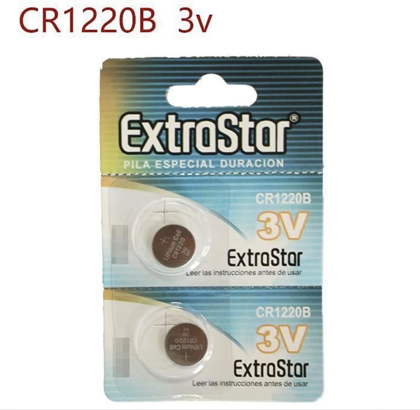 Batterie a Bottone CR1220 3V al Litio – Pile per Orologi, Telecomandi Auto e Dispositivi Elettronici – 24 Pezzi (12 Confezioni da 2) – A-CR 1220B