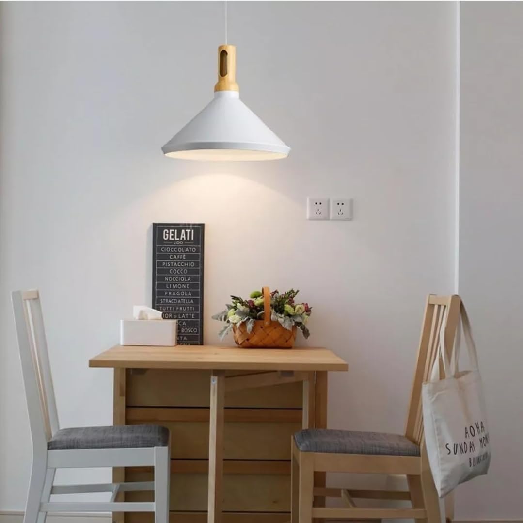 Lampadario da soffitto a sospensione con attacco E27 (lampadina non inclusa) moderno industriale A92
