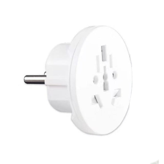 5 Pezzi Adattatore Multiplo Universale 2300W, Spina Europea Schuko, Presa Multistandard per Italia/UE, per Casa e Viaggio – MOD 603195