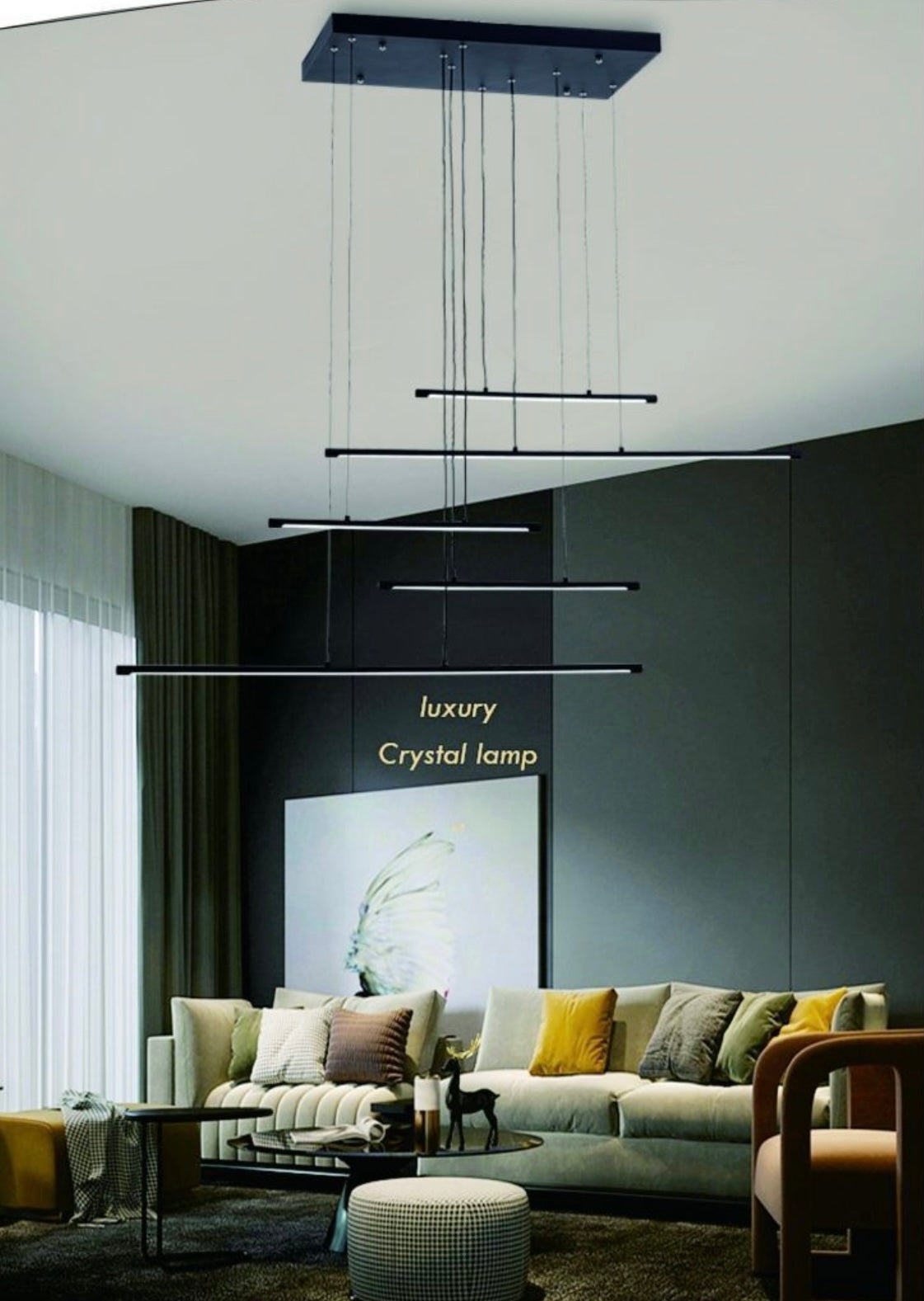 Lampadario LED Moderno Skylines LP-43