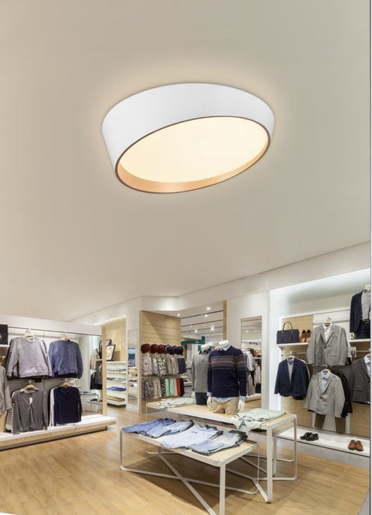 TEKHOME Plafoniera A LED 46w Moderno Rotonda Irregolare Luce Fredda Calda Naturale C50