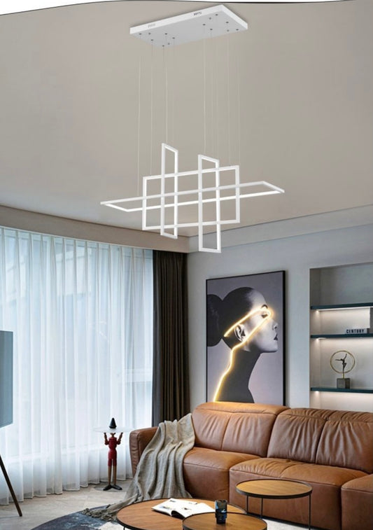 Lampadario LED Geometrico a Sospensione 98 w LP-36