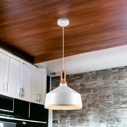 Lampadario da soffitto a sospensione con attacco E27 (lampadina non inclusa) moderno stile industriale A93