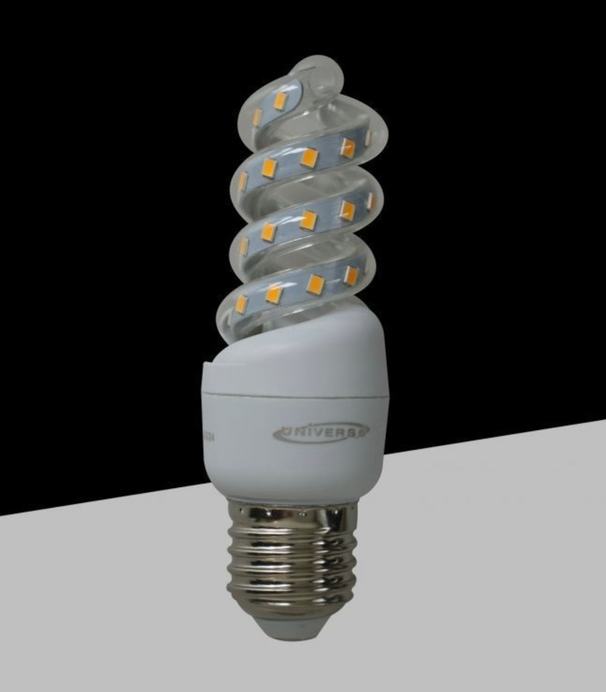 Lampadine LED E27 6W, Confezione da 10 Pezzi, 540LM, 3000K/4000K/6500K, Lampadina LED a Spirale, Luce Calda/Naturale/Fredda, CRI>80, Illuminazione 360°, Risparmio Energetico, Modello E27-S-6W