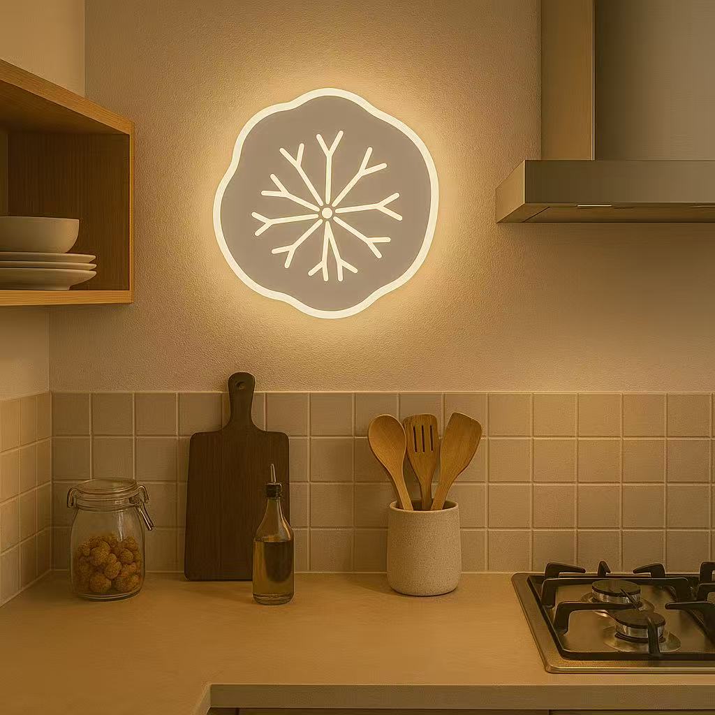 TEKHOME Applique da Parete LED 14W Forma Albero Bianco, Lampada da Muro Moderna 3000K-6500K CCT, Illuminazione Decorativa Interna Camera da Letto e Soggiorno AQ10-3C