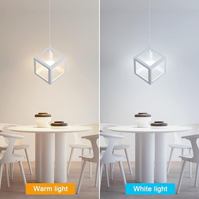 Lampadario modermo a sospensione senza lampadina E 27, in ferro stile moderno A24