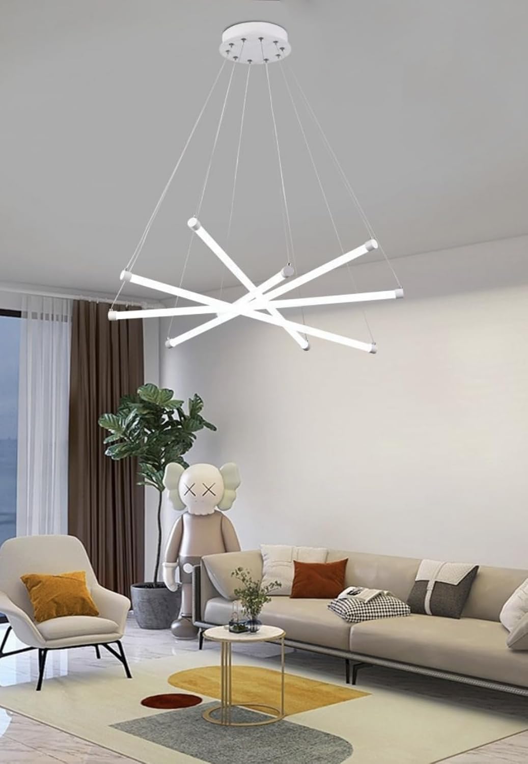Lampadario LED SOLE 55W A05
