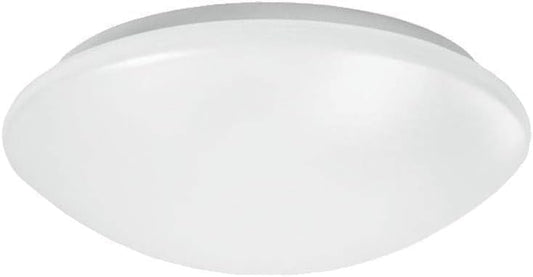 TEKHOME Plafoniera LED 300mm, 24W, 3000K-6500K, Luce Bianco Caldo/Naturale/Freddo, Copertura Latte, 3 Colori Selezionabili con Interruttore C01-24-3C