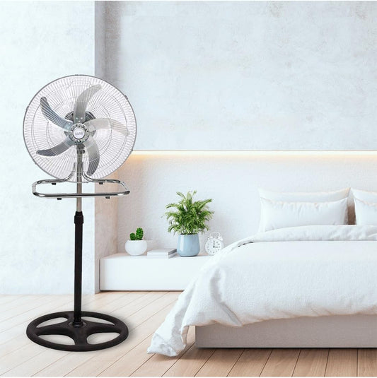 Ventilatore a piantana 3 In 1 5 pale , Potenza 60 Watt