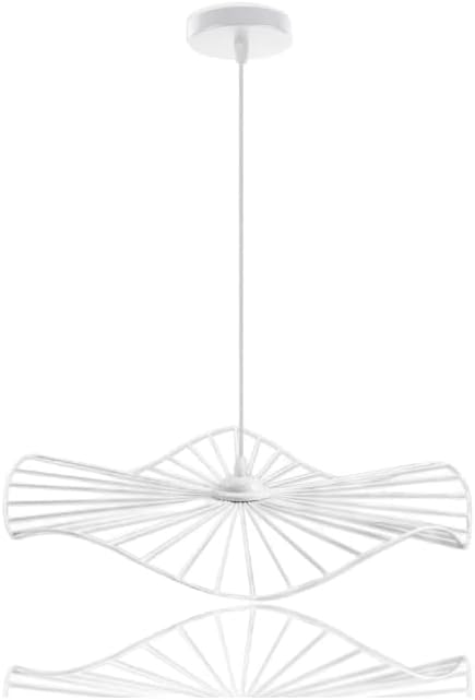 Lampadario da soffitto pendente a sospensione di forma rotonda traforato plafoniera lampada portalampada con attacco e27 arredamento casa moderno B31