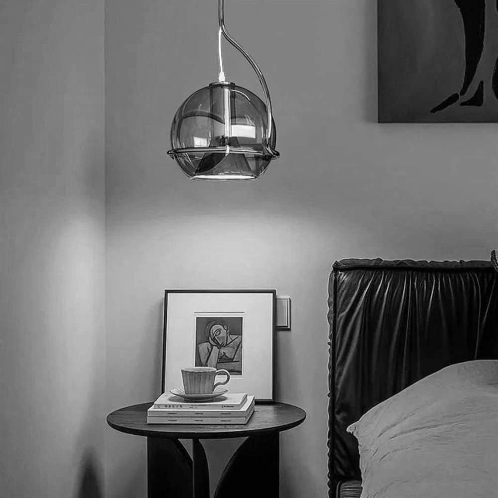 Lampadario a sospensione in vetro OBLO'LP-87