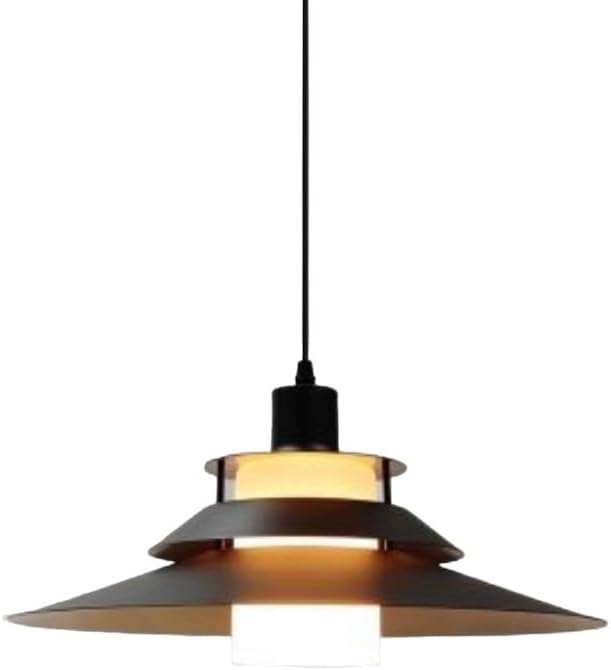 Lampadario a Sospensione E27, Design Moderno in Vetro e Ferro, Attacco E27, Altezza Regolabile 120cm, per Sala da Pranzo, Cucina, Soggiorno, LP-88