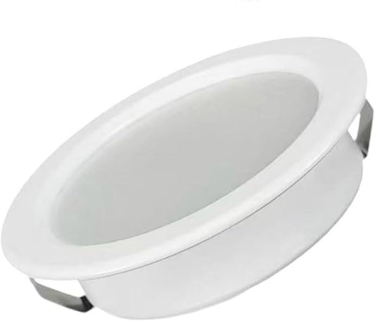 3PZ Lampadina da Soffitto LED 3W Ø70mm, 240LM, CRI≥80, Alluminio+PC, IP20, Foro Ø55mm, Angolo 120°, — Bianco o Argento, 3000K/4000K/6500K P60