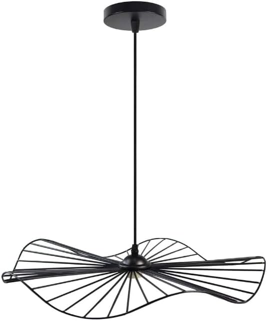 Lampadario da soffitto pendente a sospensione di forma rotonda traforato plafoniera lampada portalampada con attacco e27 arredamento casa moderno B31