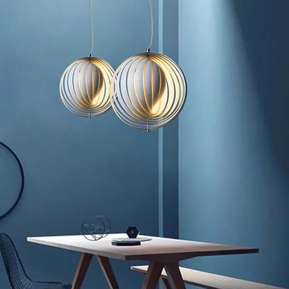 Lampadario a sospensione fasce sferiche - ⌀ 35 cm LP-85