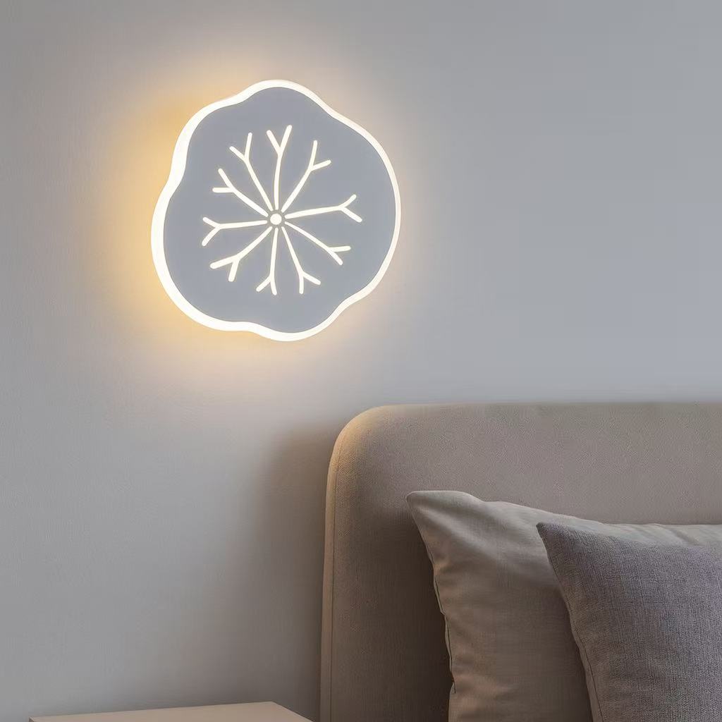 TEKHOME Applique da Parete LED 14W Forma Albero Bianco, Lampada da Muro Moderna 3000K-6500K CCT, Illuminazione Decorativa Interna Camera da Letto e Soggiorno AQ10-3C