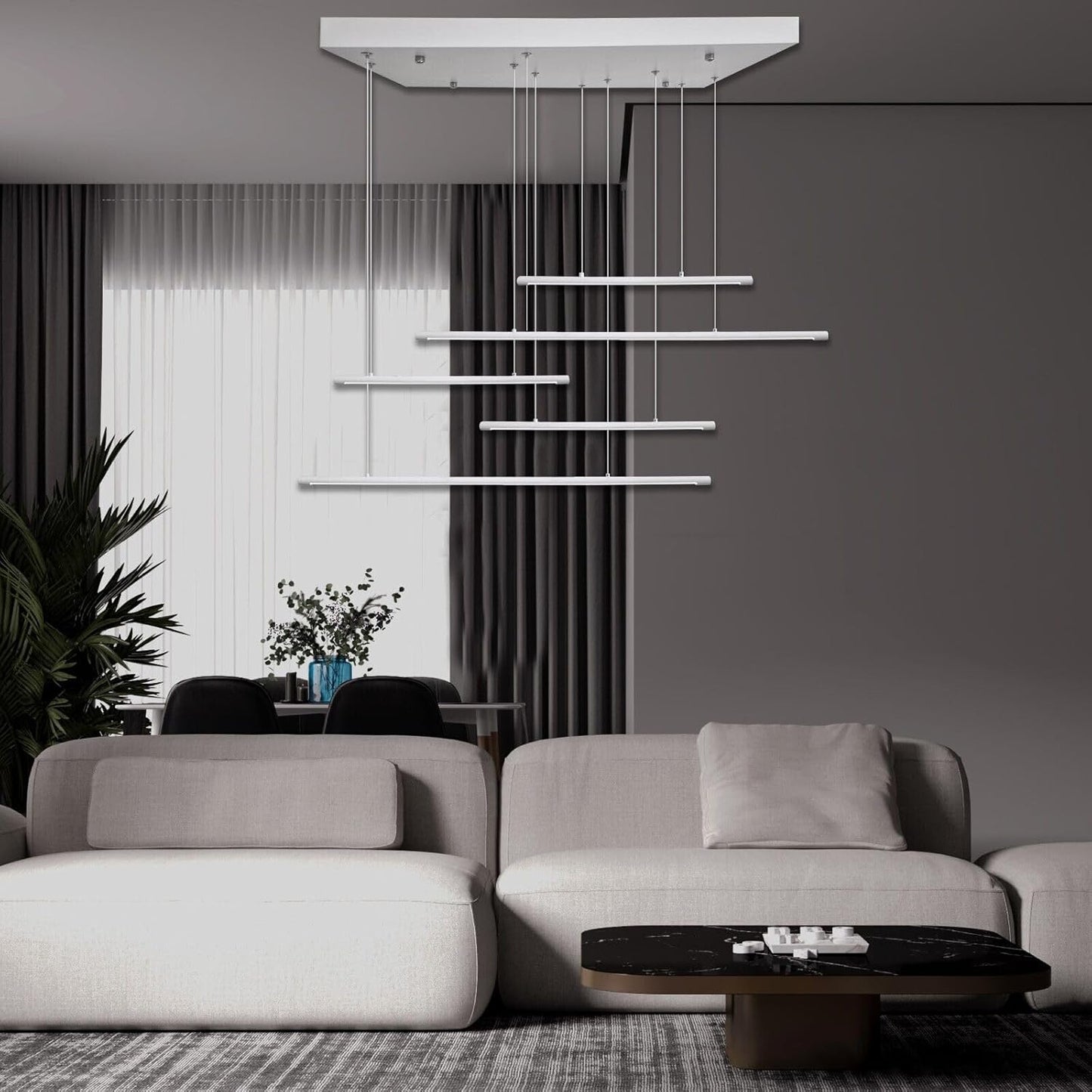 Lampadario LED Moderno Skylines LP-43