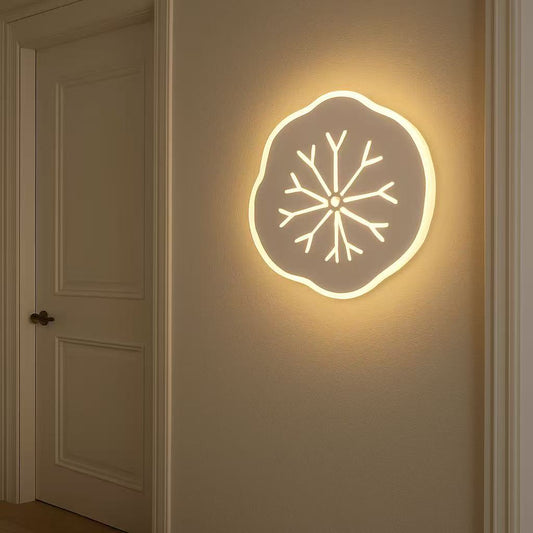 TEKHOME Applique da Parete LED 14W Forma Albero Bianco, Lampada da Muro Moderna 3000K-6500K CCT, Illuminazione Decorativa Interna Camera da Letto e Soggiorno AQ10-3C