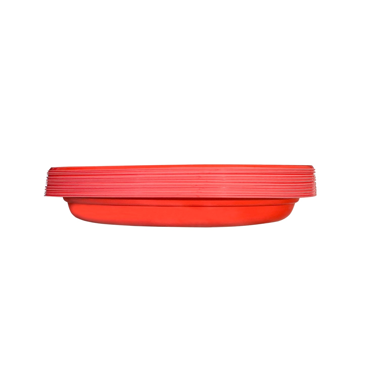 Piatti Piani Rossi Ø 22cm confezioni da 100pz