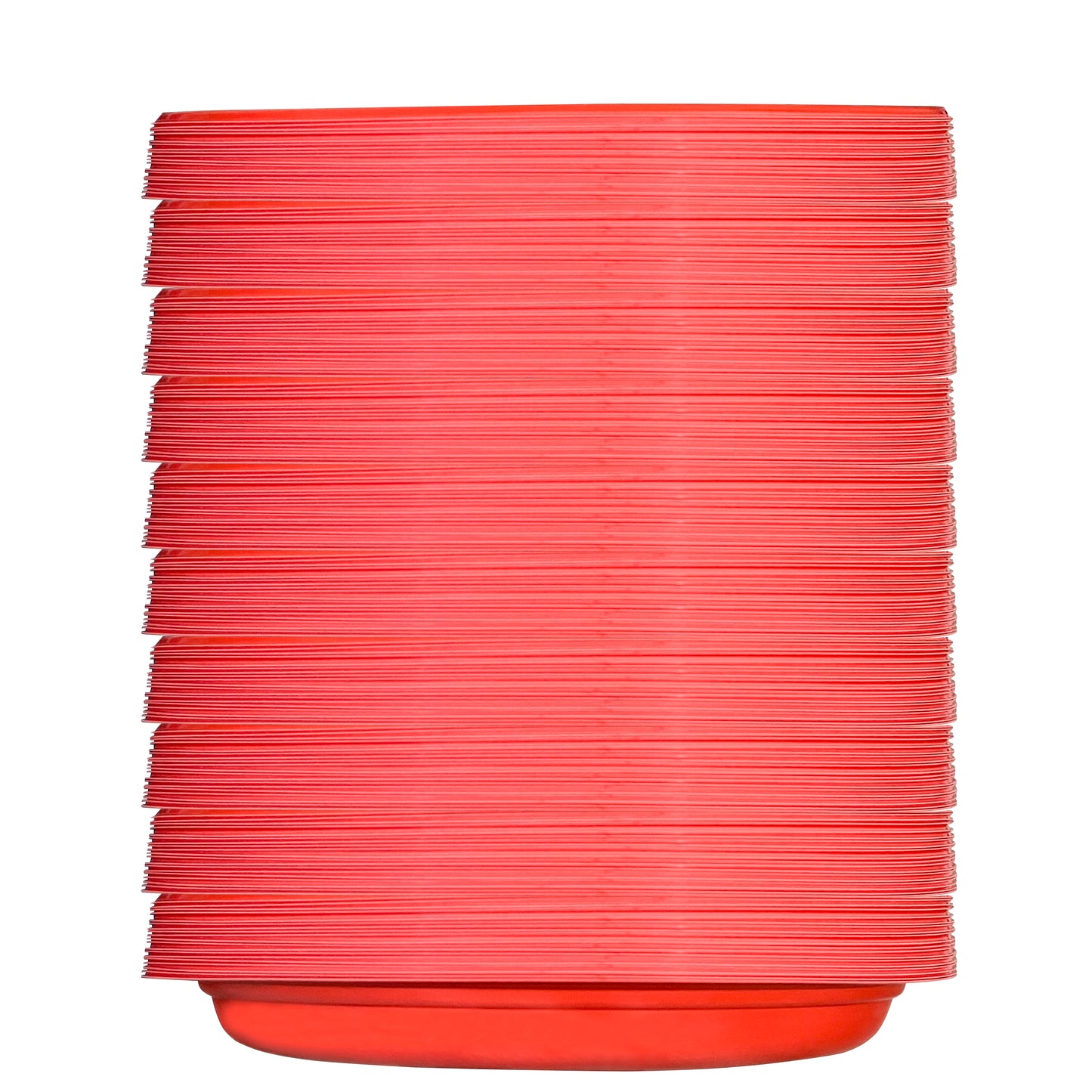 Piatti Piani Rossi Ø 22cm confezioni da 100pz