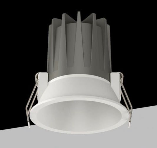 Faretto LED da Incasso COB 5W CCT, Selezione Luce 2700K/4000K/6000K, CRI≥90, Fascio 26°, Foro Ø55 mm, Mini Downlight Rotondo per Controsoffitti, Driver EAGLERISE, LED SAN’AN, TSD011-55-3C