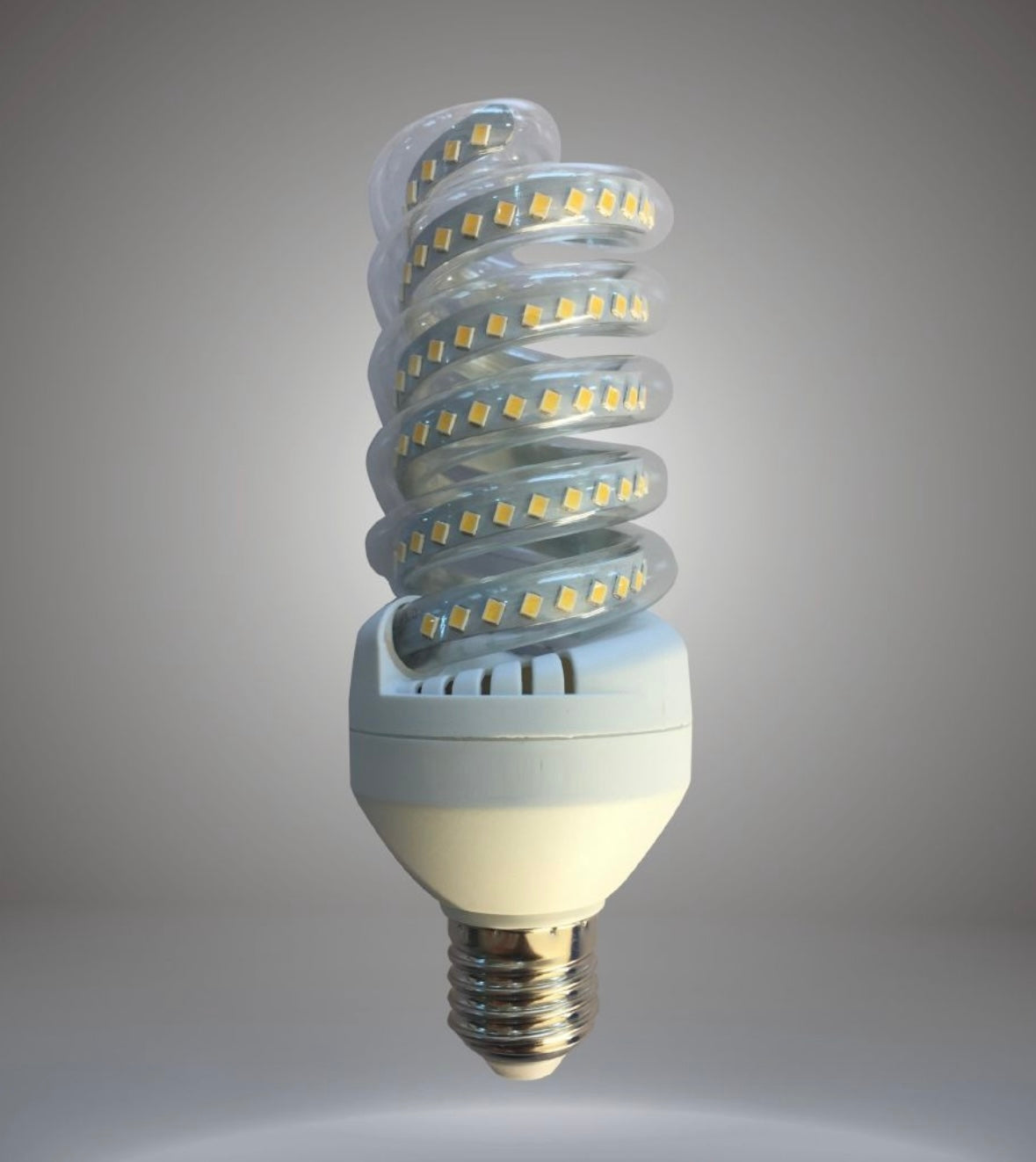 Lampadine LED E27 22W, Confezione da 10 Pezzi, 2200LM, 3000K/4000K/6500K, Luce Calda, Naturale e Fredda, Lampadina LED a Spirale, CRI>80, Illuminazione 360°, Risparmio Energetico, E27-S-22W
