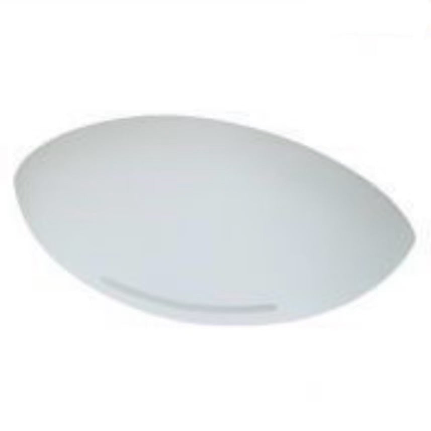 TEKHONE Applique da Parete in Gesso Verniciabile, Lampada da Muro Moderna Bianco, Attacco R7S, Design Minimal per Soggiorno Camera Corridoio – GS-E11