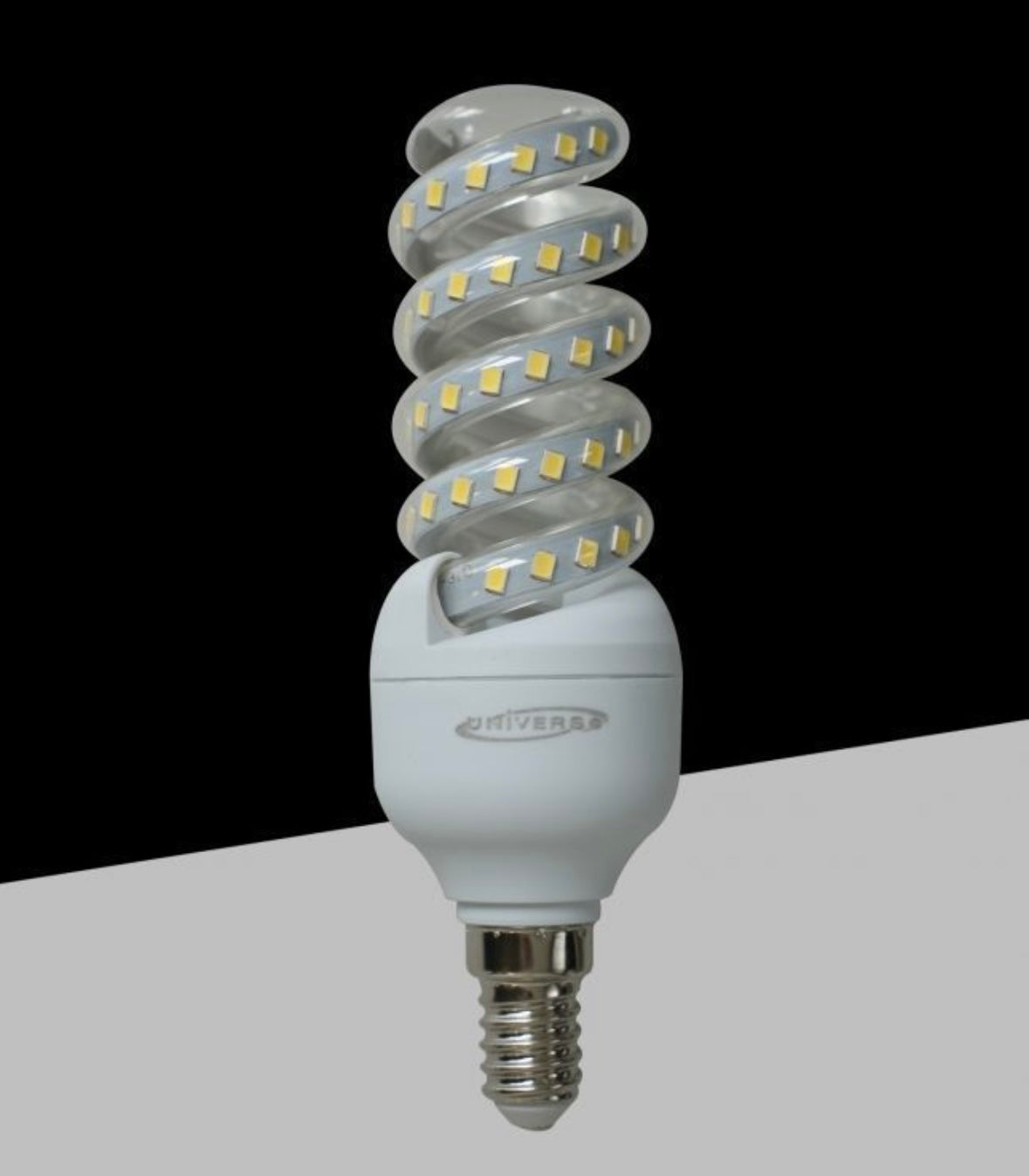 Lampadine LED E14 13W, Confezione da 10 Pezzi, 1300LM, 3000K/4000K/6500K, Lampadina LED a Spirale, Luce Calda/Naturale/Fredda, CRI>80, Illuminazione 360°, Modello E14-S-13W