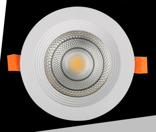 Faretto LED da Incasso Rotondo 30W 3000LM, 3 Temperature Colore Selezionabili 3000K 4000K 6500K, Pannello LED Ø250mm, Foro Ø225mm, Fascio 120°, CRI≥80, IP20, 1 Pezzo, N-215-3C