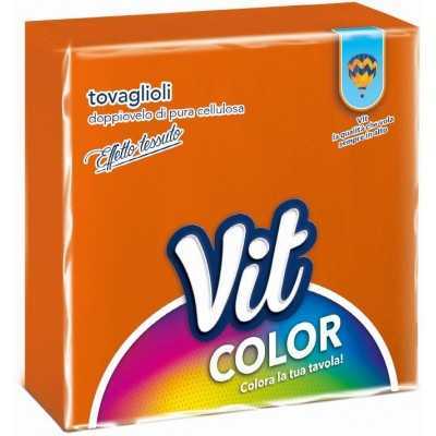 Tovaglioli colorati 32x32 doppio velo confezione da 25pz