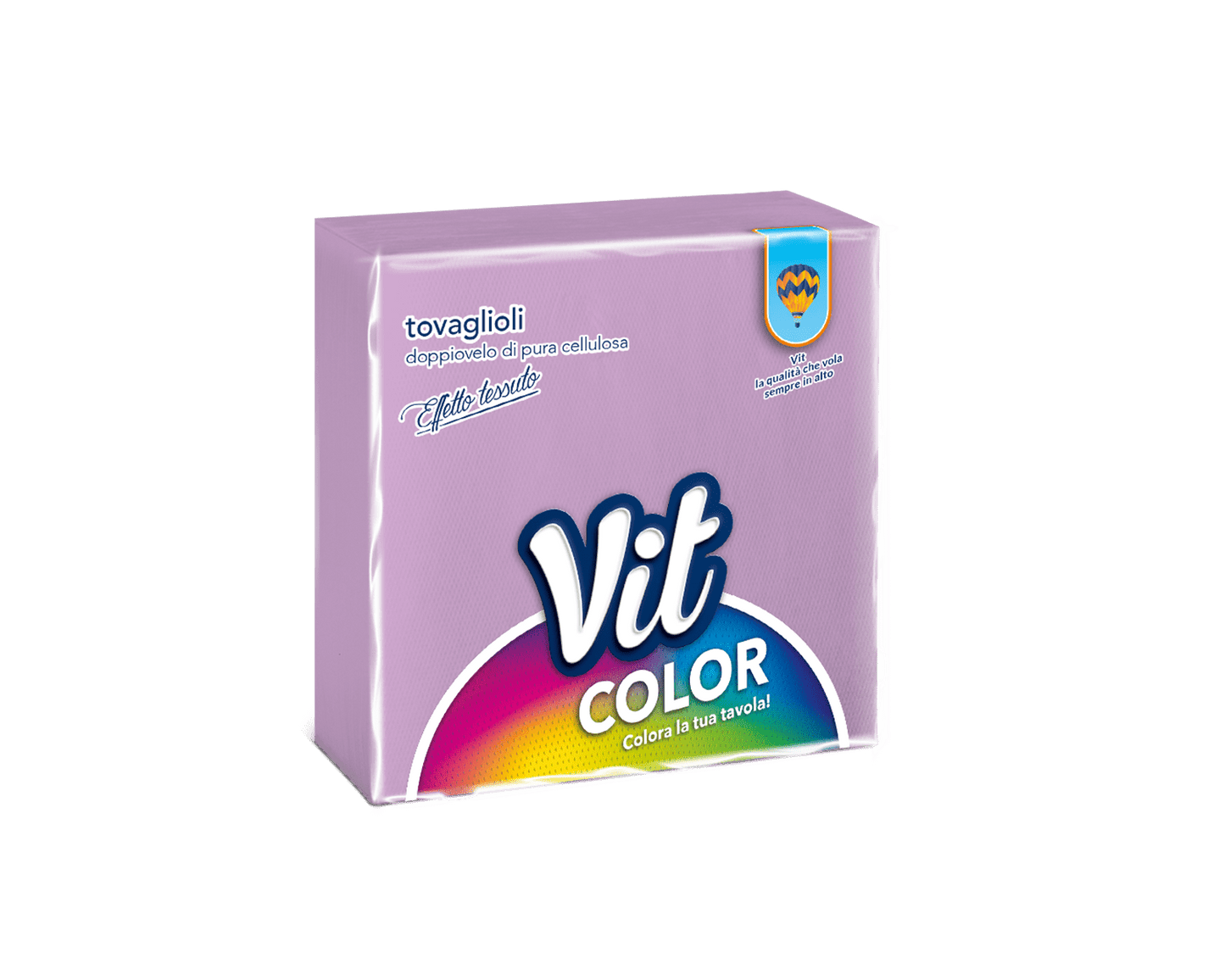 Tovaglioli colorati 32x32 doppio velo confezione da 25pz